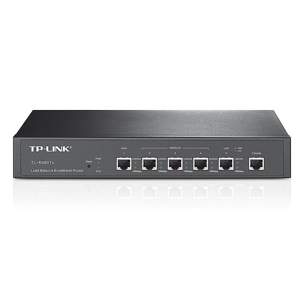 TP-LINK TL-R480T  5-Port Multi WAN Loadbalance Breitbandrouter