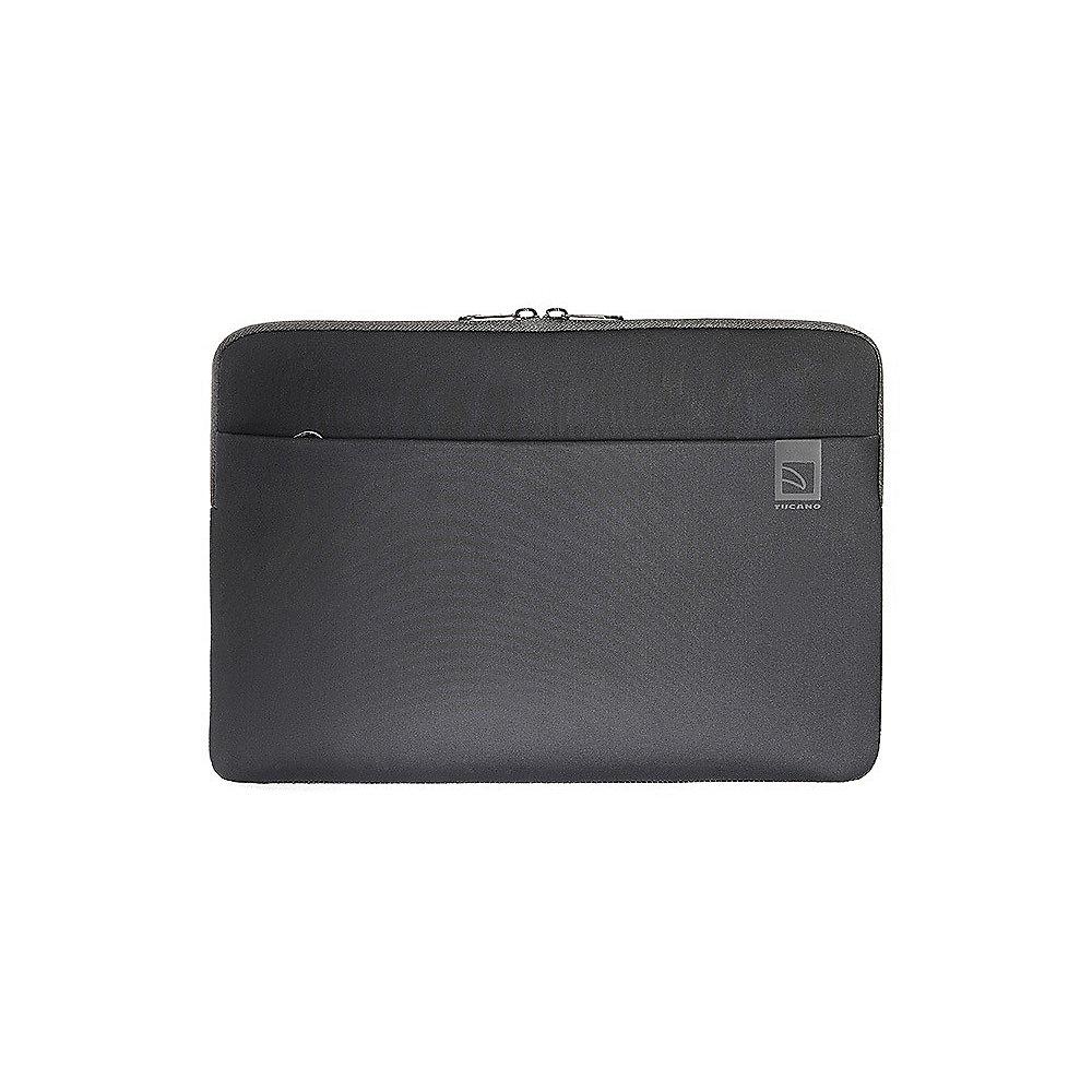 Tucano Second Skin Top Sleeve für MacBook Pro 15z Retina (2018), schwarz