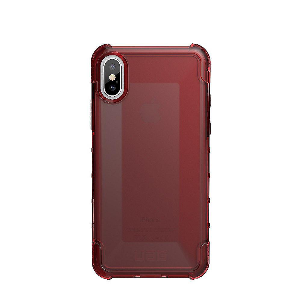 UAG Plyo Case für Apple iPhone X rot transparent
