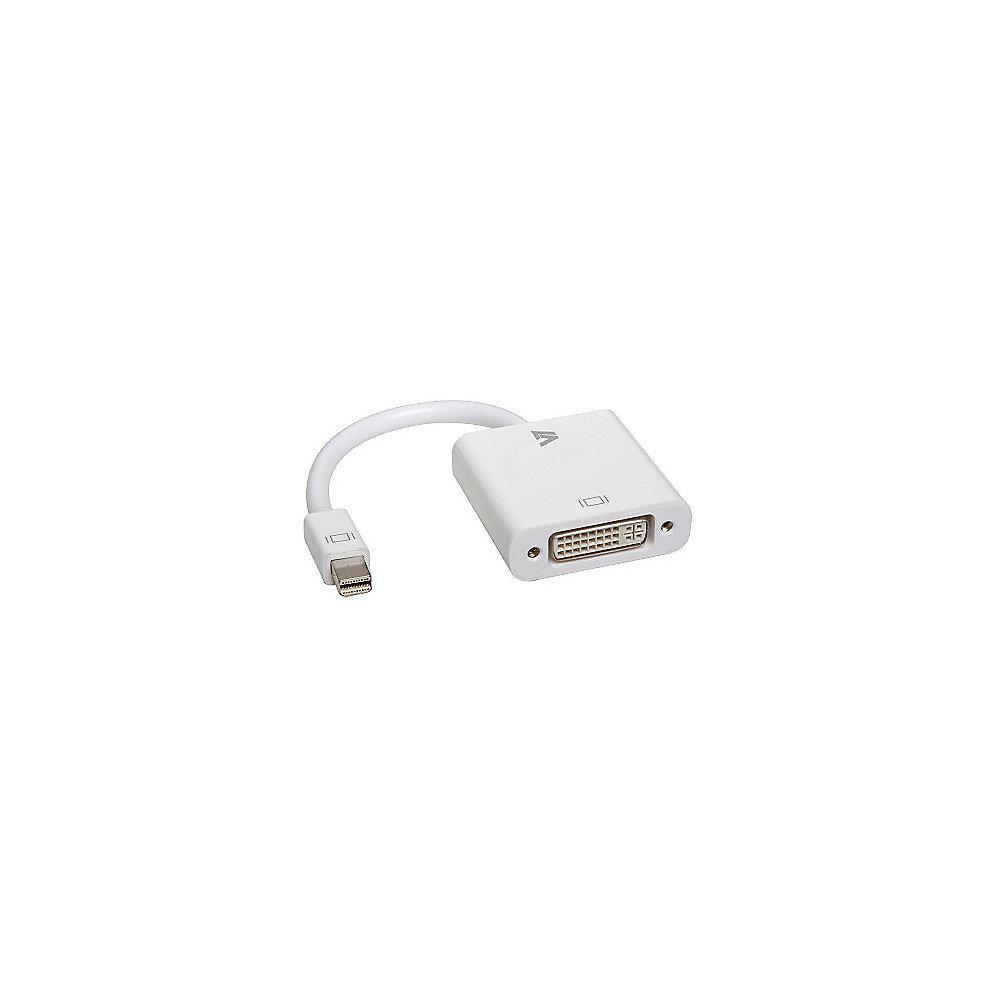 V7 DisplayPort 1.1a Adapter mini DP zu DVI St./Bu. weiß, V7, DisplayPort, 1.1a, Adapter, mini, DP, DVI, St./Bu., weiß