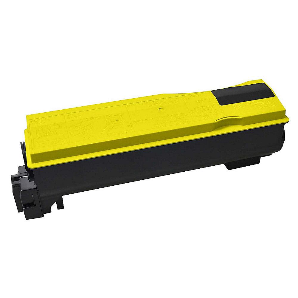 V7 Tonerkartusche Gelb kompatibel zu Kyocera TK-560Y Toner ca. 10.000 Seiten