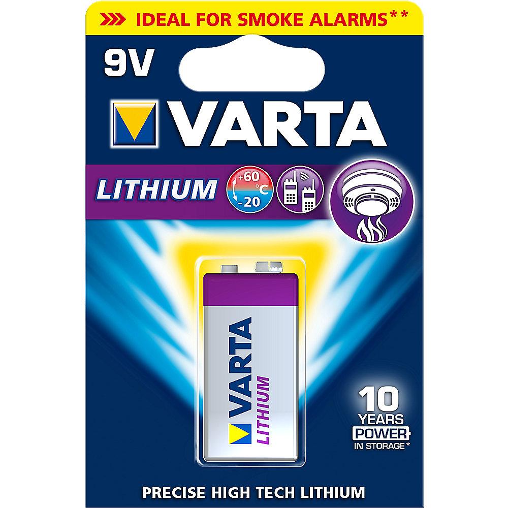 VARTA Professional Batterie 9V E-Block 1604LC 6FR61 1er Blister