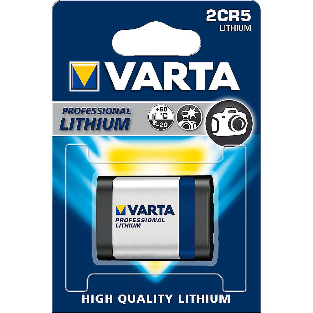 VARTA Professional Lithium Batterie Photo 2CR5 1er Blister
