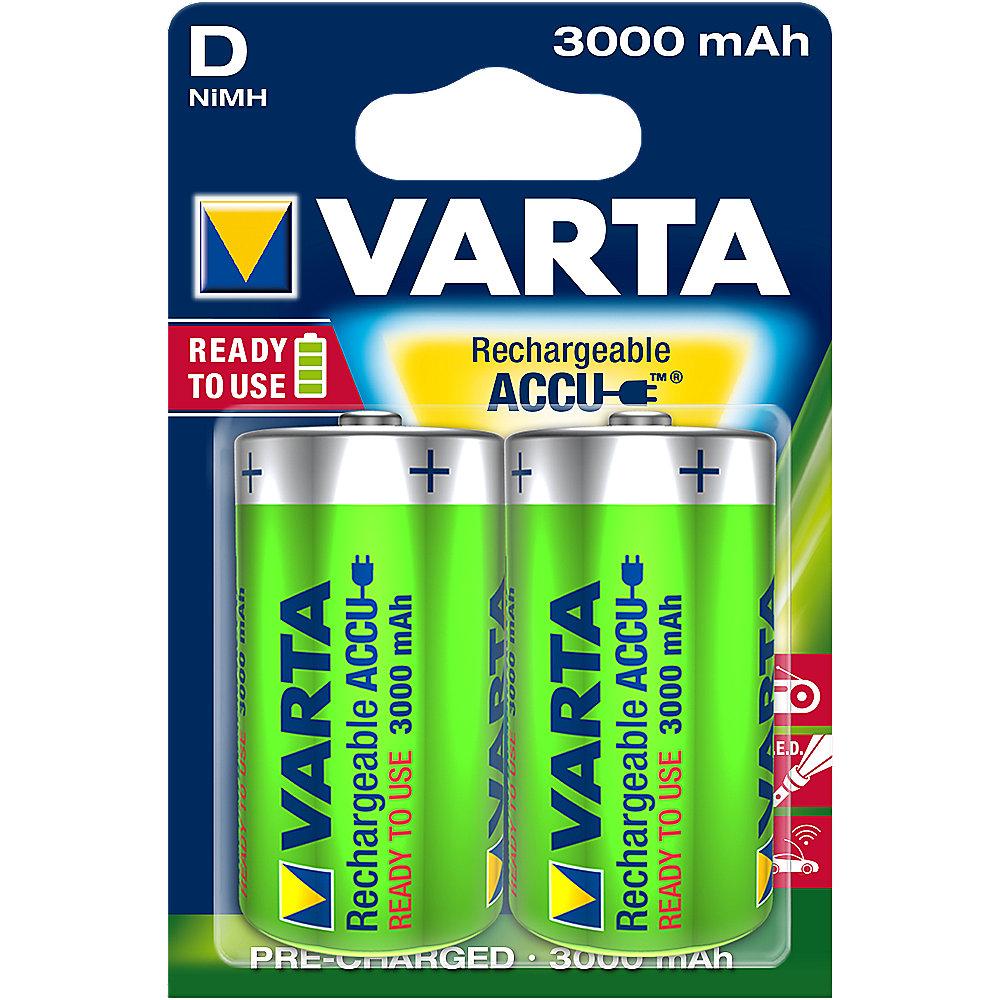 VARTA Ready2Use Akku Mono D HR20 2er Blister (3000mAh)