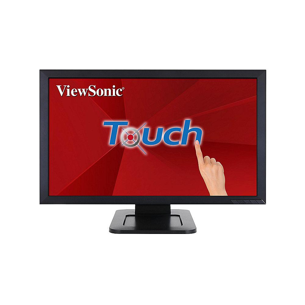 ViewSonic TD2421 59,9cm 23,6" Monitor 5ms HDMI/VGA/DVI/USB Lautsprecher
