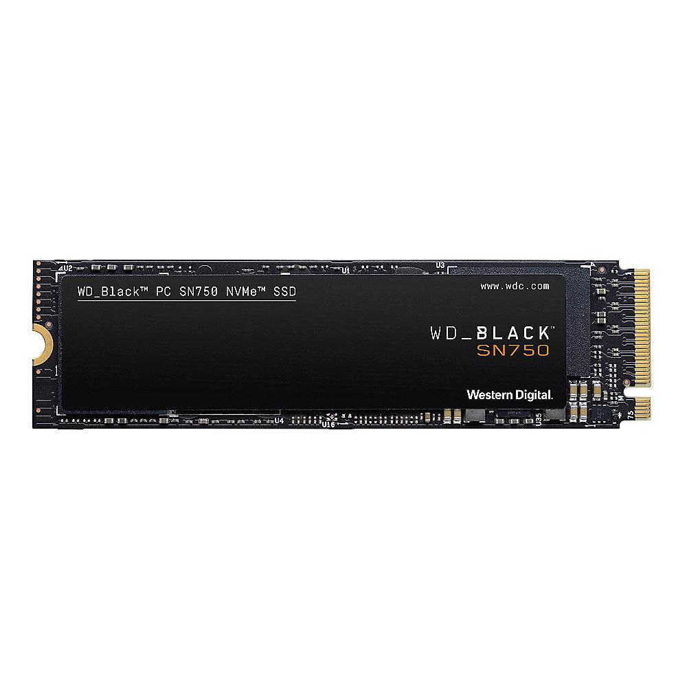 WD Black SN750 NVMe Gaming SSD 500GB M.2 PCIe Gen3
