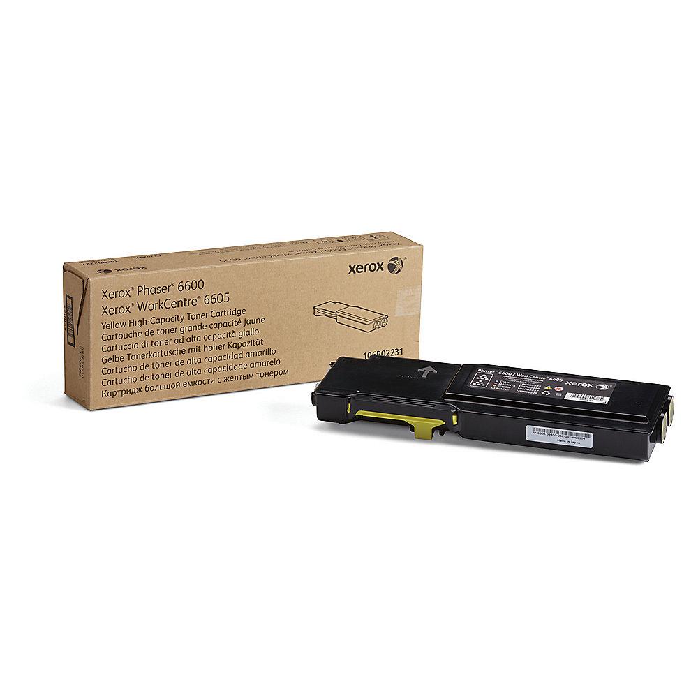 Xerox 106R02231 Toner Gelb für ca. 6.000 Seiten