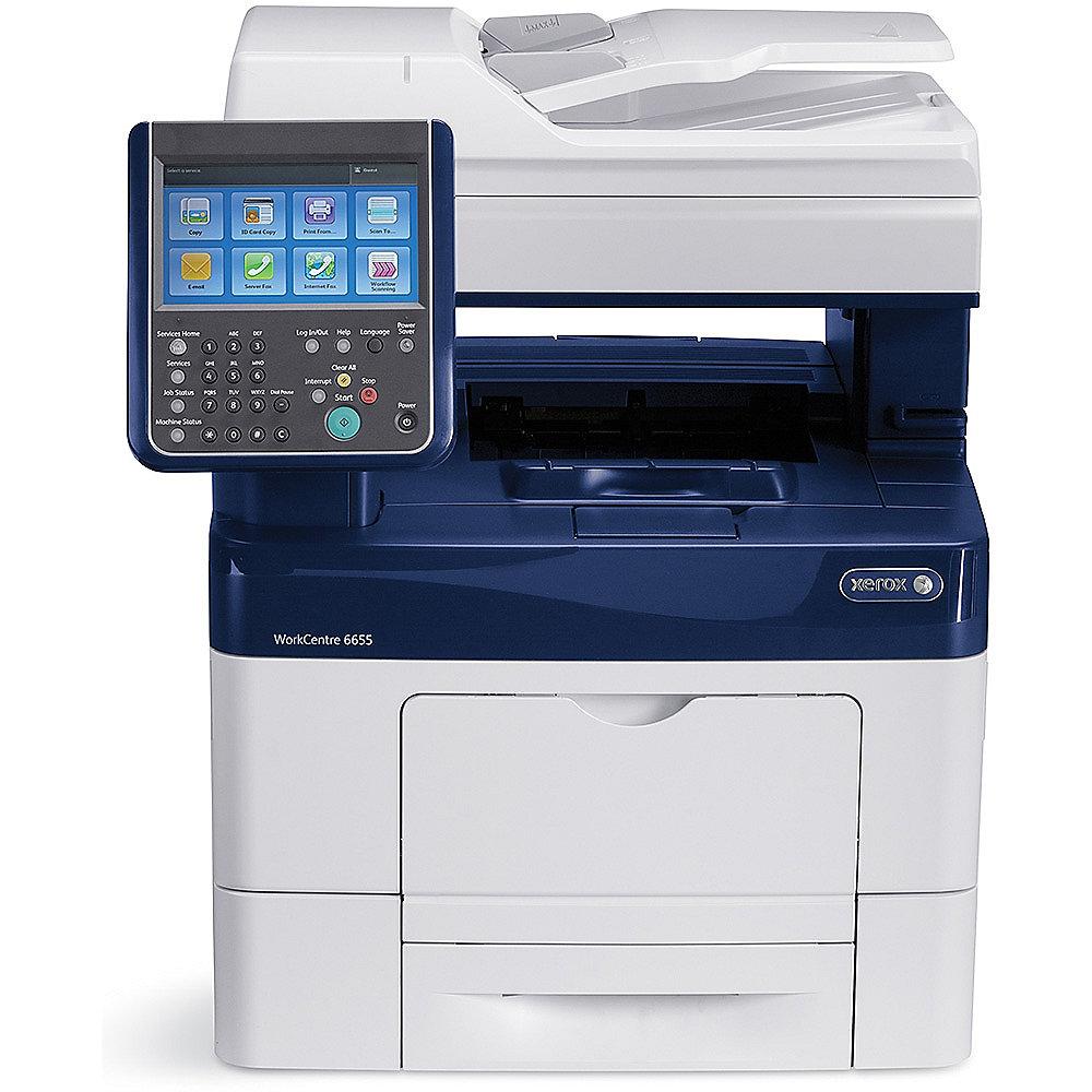 Xerox WorkCentre 6655I Farblaserdrucker Scanner Kopierer Fax LAN ConnectKey