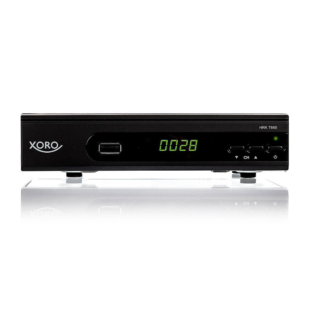 Xoro HRK 7660 Digitaler Kabel-Receiver HDTV, DVB-C, HDMI, SCART, PVR
