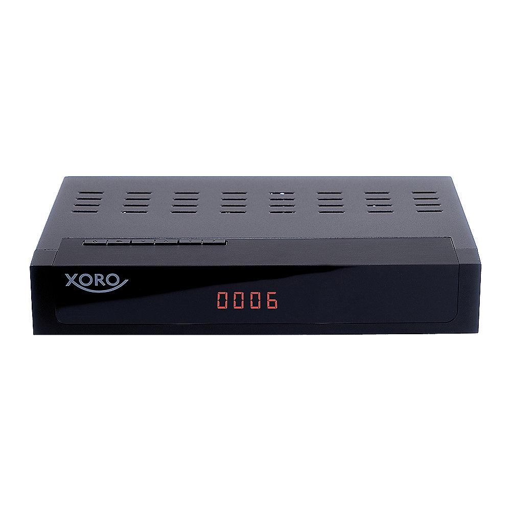 Xoro HRK 7672 TWIN Digitaler Kabel-Receiver HDTV, DVB-C, HDMI, LAN, PVR