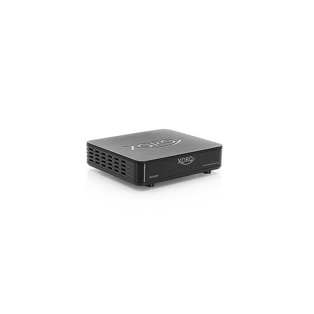 Xoro HRS 8655 digitaler Satelliten-Receiver mit LAN Anschluss HDTV, DVB-S2, HDMI