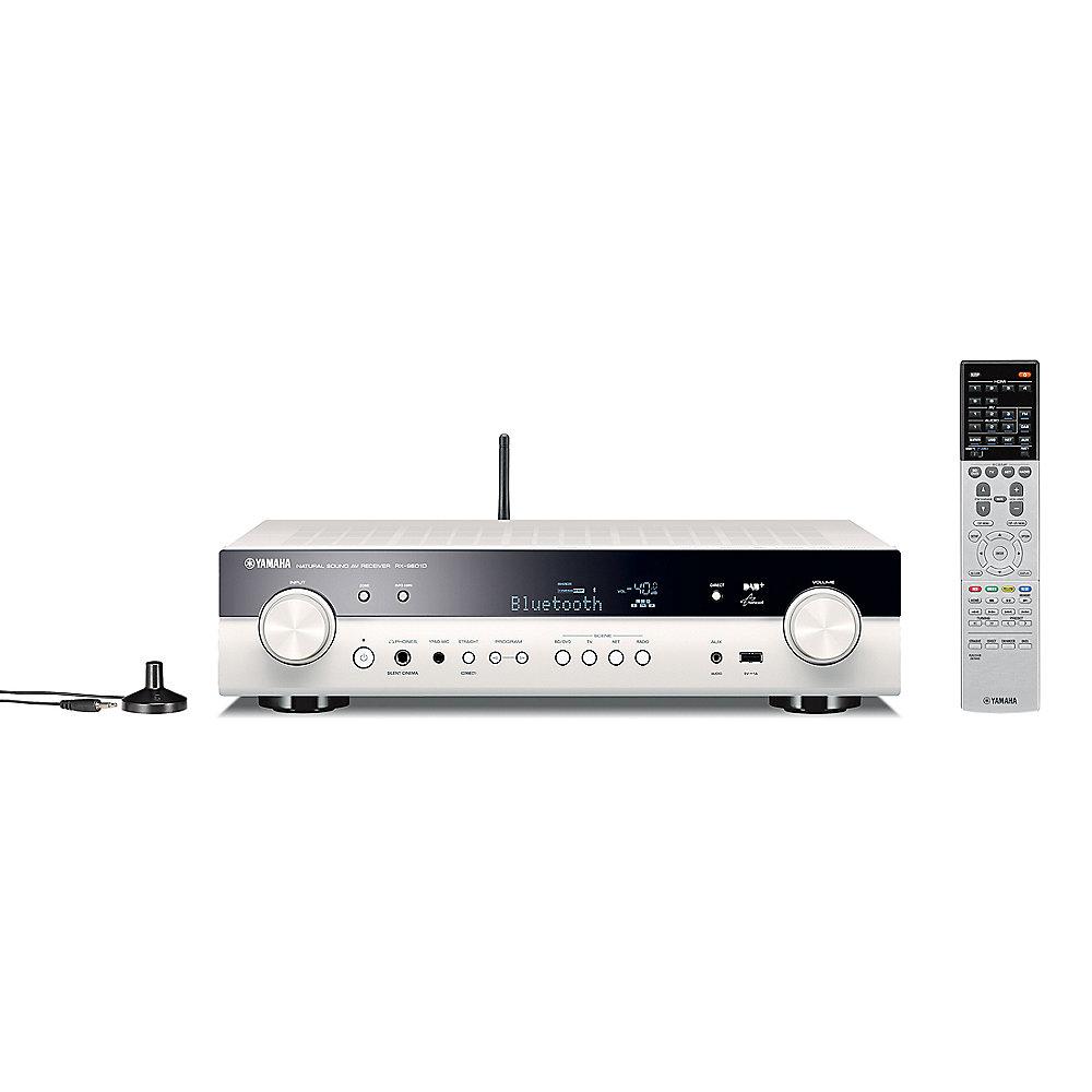 Yamaha RX-S601DAB 5.1 AV-Receiver MusicCast, Spotify, AirPlay, DAB , MHL weiß