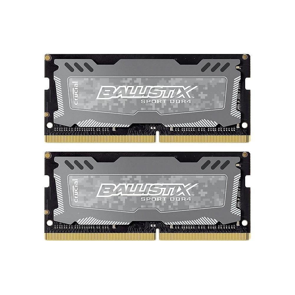 32GB (2x16GB) Ballistix Sport LT DDR4-2400 CL16 SO-DIMM RAM Speicherkit