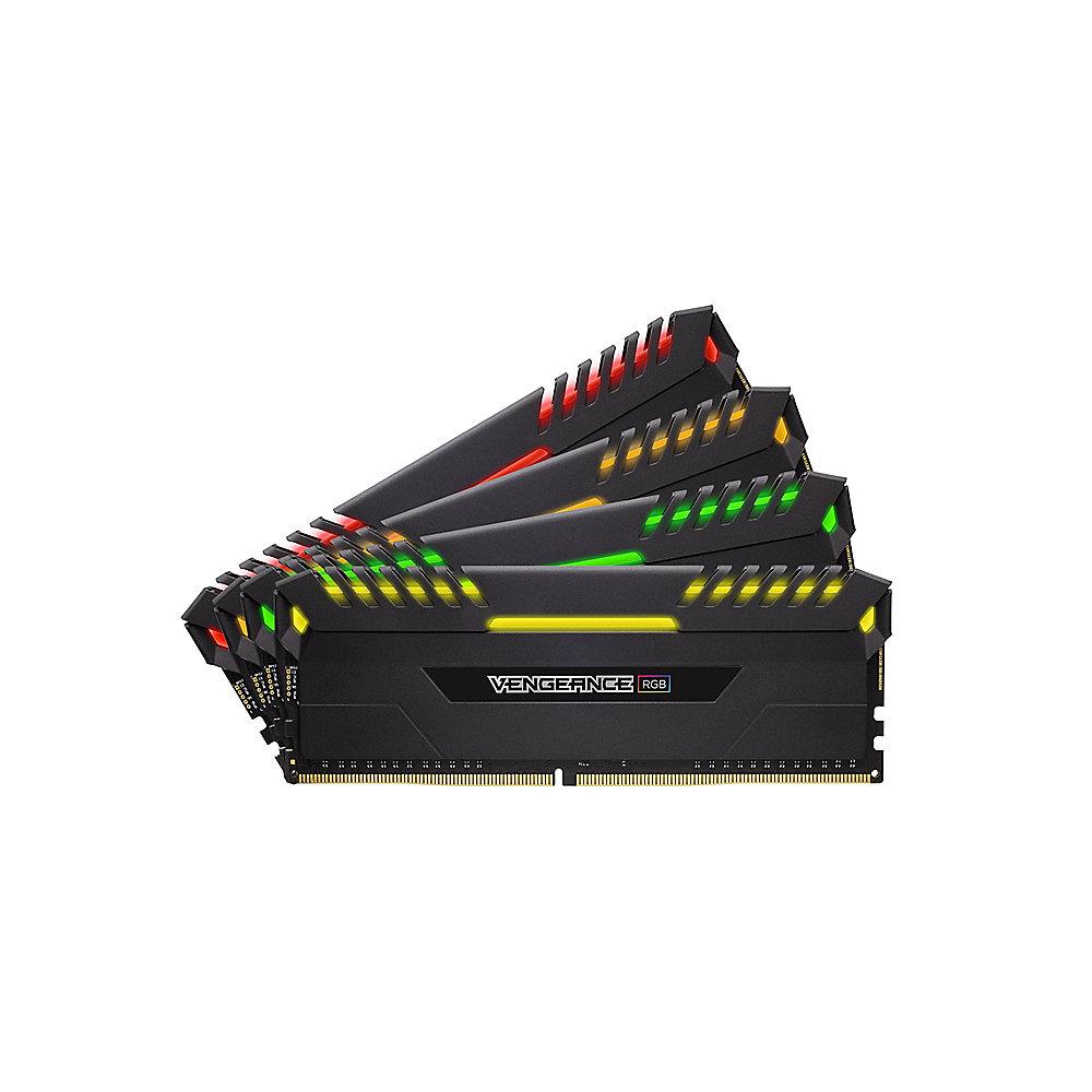 32GB (4x8GB) Corsair Vengeance RGB DDR4-3600 RAM CL18 (18-19-19-39) Kit