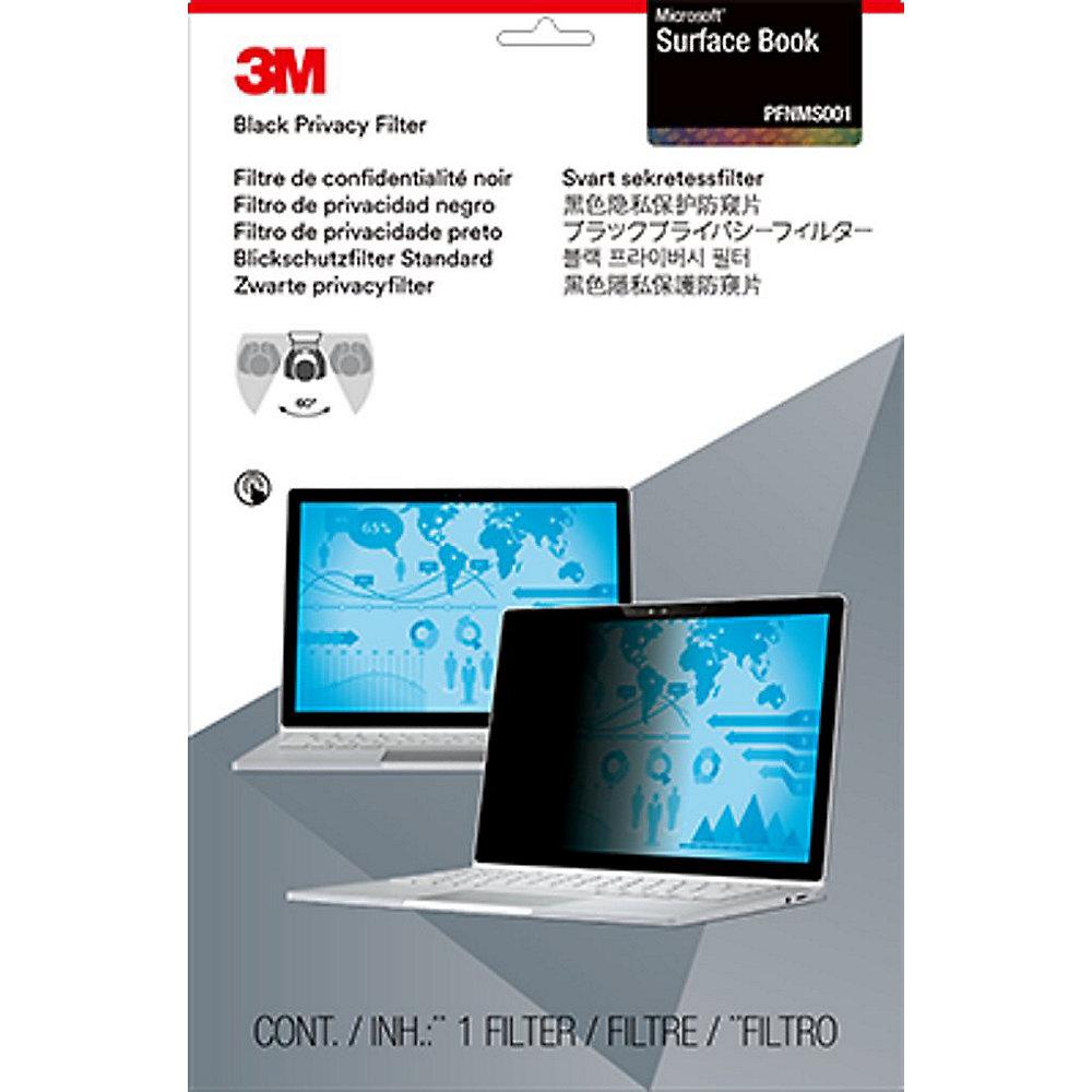 3M PFNMS001 Blickschutzfilter Black für Microsoft Surface Book 98044062903, 3M, PFNMS001, Blickschutzfilter, Black, Microsoft, Surface, Book, 98044062903