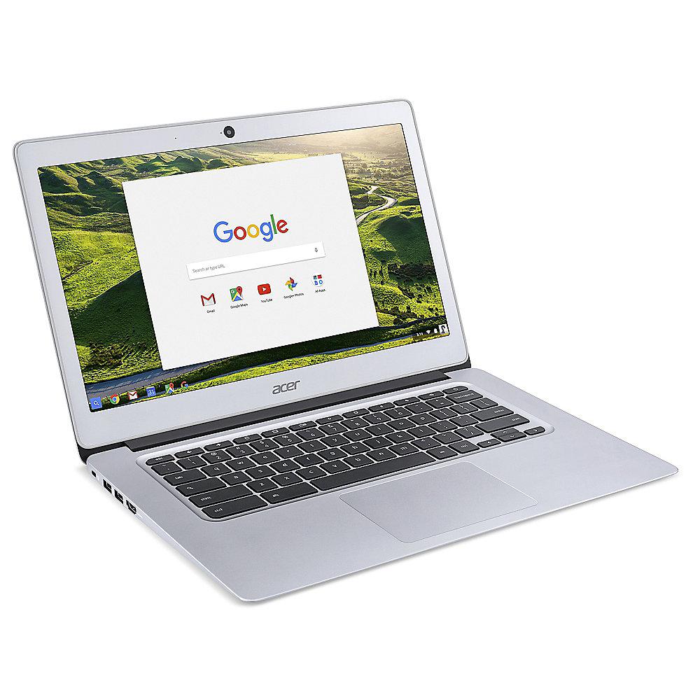 Acer Chromebook 14 CB3-431-C6V9 silber N3160 eMMC Full HD ChromeOS