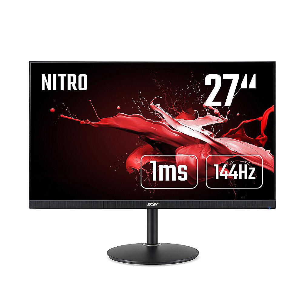 ACER Nitro XF272UP 69 cm (27") WQHD Gaming-Monitor TN 144Hz HDMI/DP FreeSync