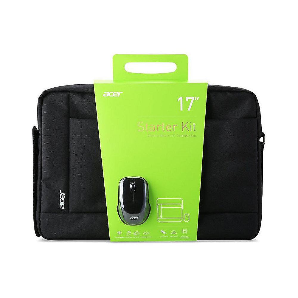 Acer Starter Kit Notebooktasche 43,18m (17") schwarz