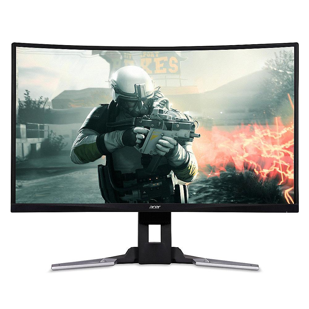 ACER XZ321QU  80cm (31,5") WQHD curved Gaming-Monitor FreeSync 144Hz 1m