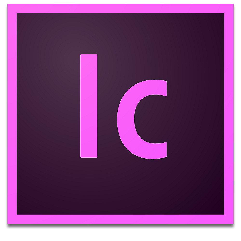 Adobe InCopy CC EDU Renewal (1-9)(12M) 1 Nutzer VIP