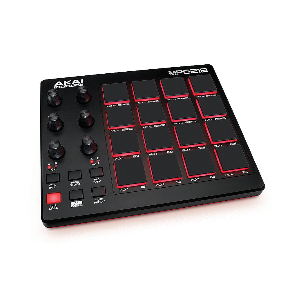 Akai Professional MPD218 USB MIDI Pad Controller, Akai, Professional, MPD218, USB, MIDI, Pad, Controller