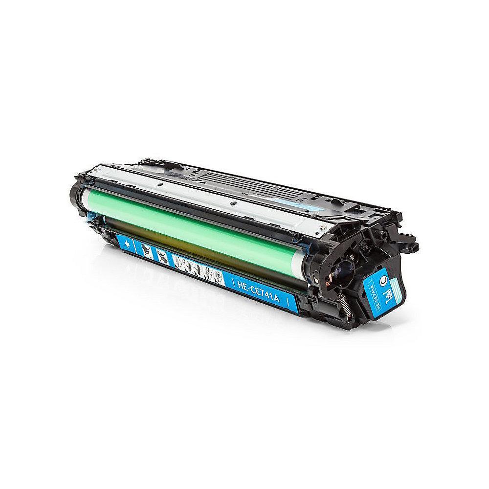 Alternative zu HP CE741A / 307A Toner Cyan für ca. 7.300 Seiten