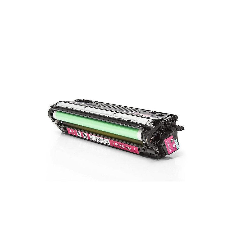 Alternative zu HP CE743A / 307A Toner Magenta für ca. 7.300 Seiten