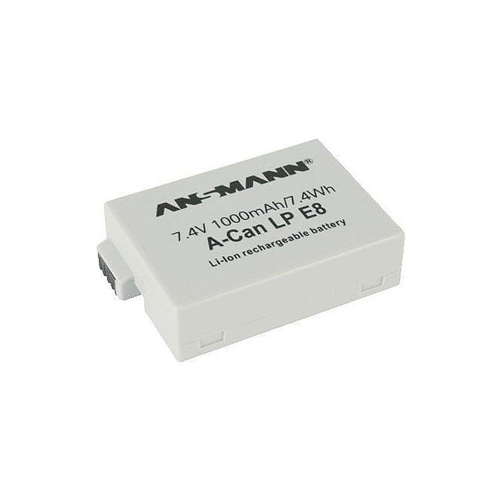 Ansmann A-Can LP-E 8 Akku 1000mAh (Ersatz für Canon LP-E8)