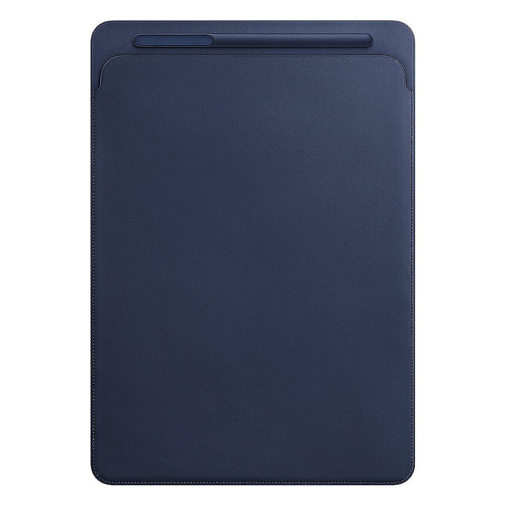 Apple Lederhülle für 12,9" iPad Pro Mitternachtsblau