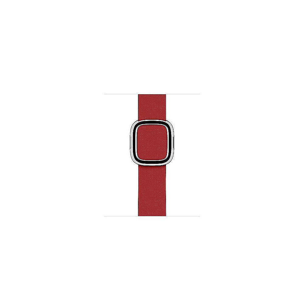 Apple Watch 40mm Modernes Lederarmband Rubinrot(PRODUCT)RED large