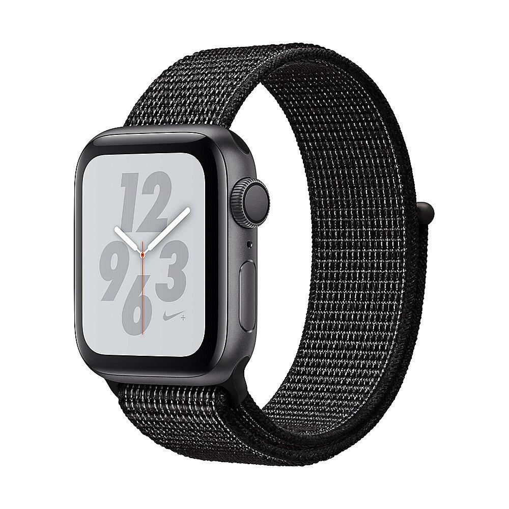 Apple Watch Nike  GPS 40mm Aluminiumgehäuse Space Grau Sport Loop Schwarz