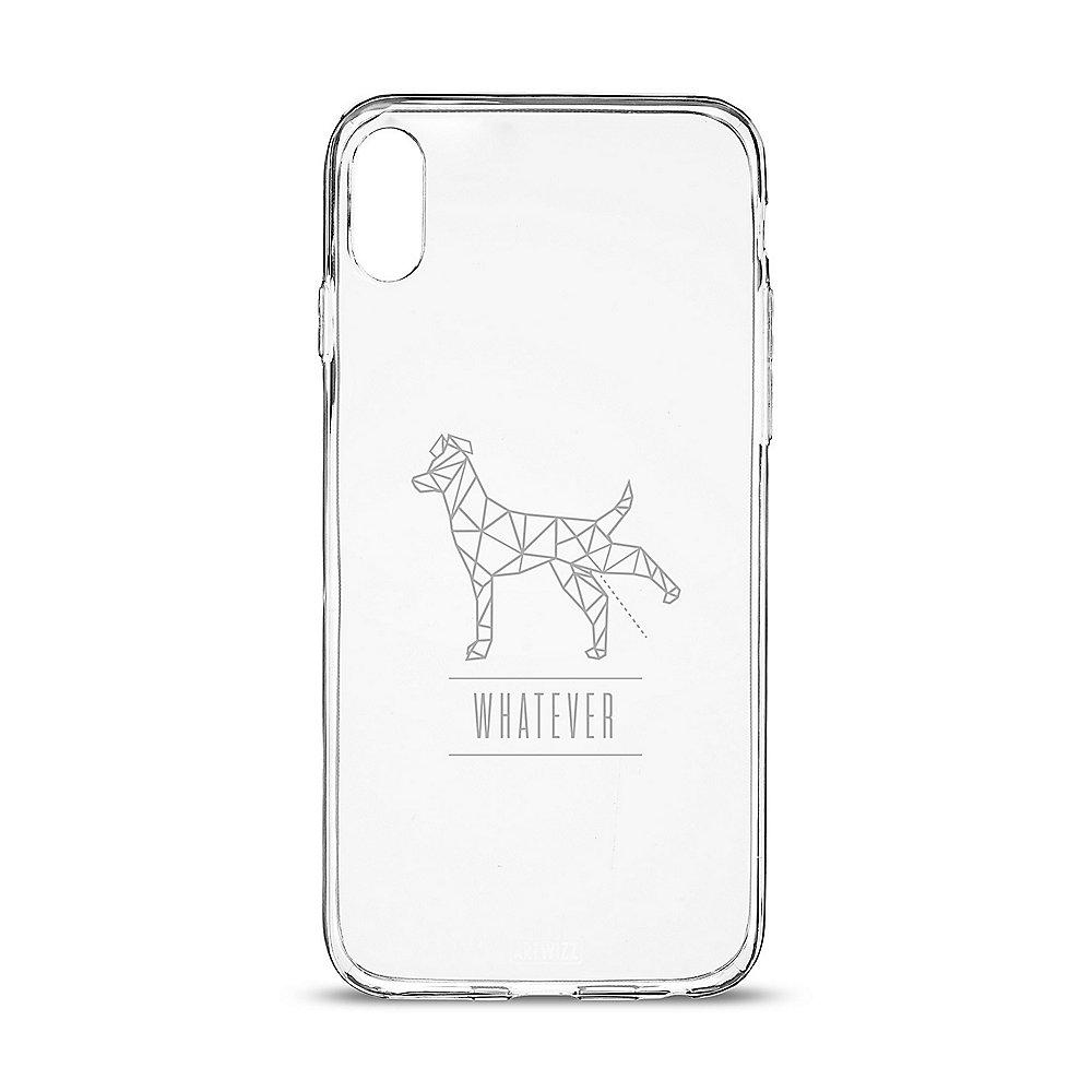 Artwizz NoCase für iPhone X, transparent, P-Dog