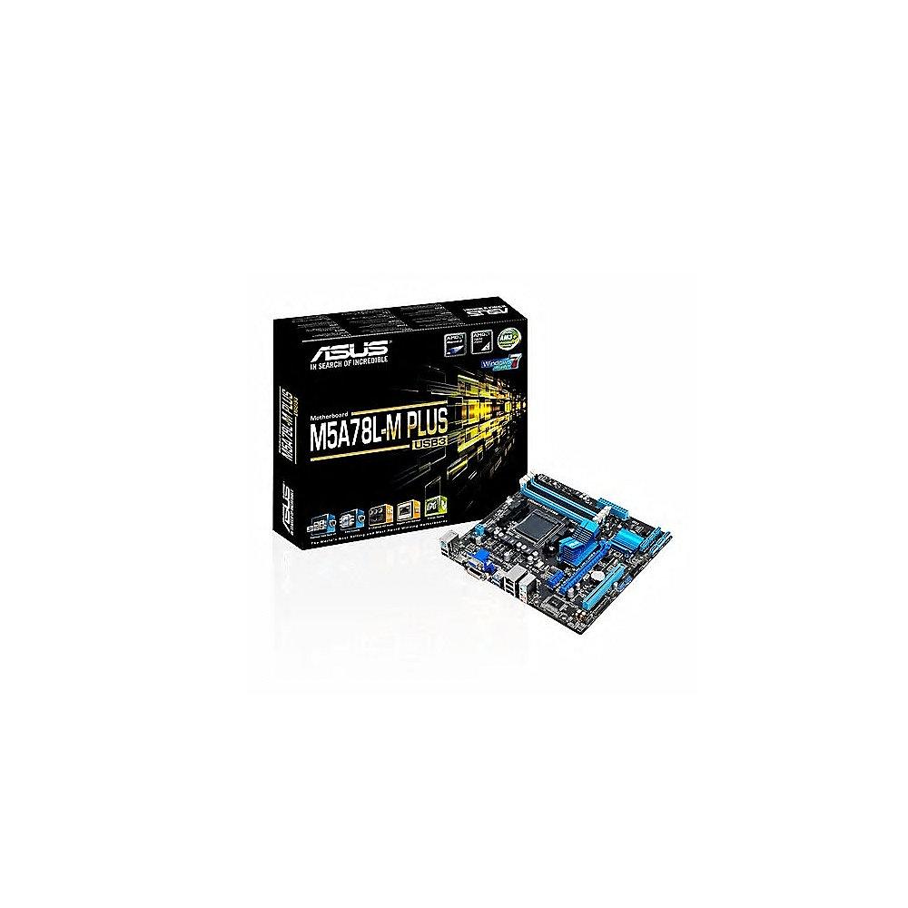 ASUS M5A78L-M Plus/USB3 GL/R/DVI/HDMI/VGA 760G mATX Mainboard Sockel AM3