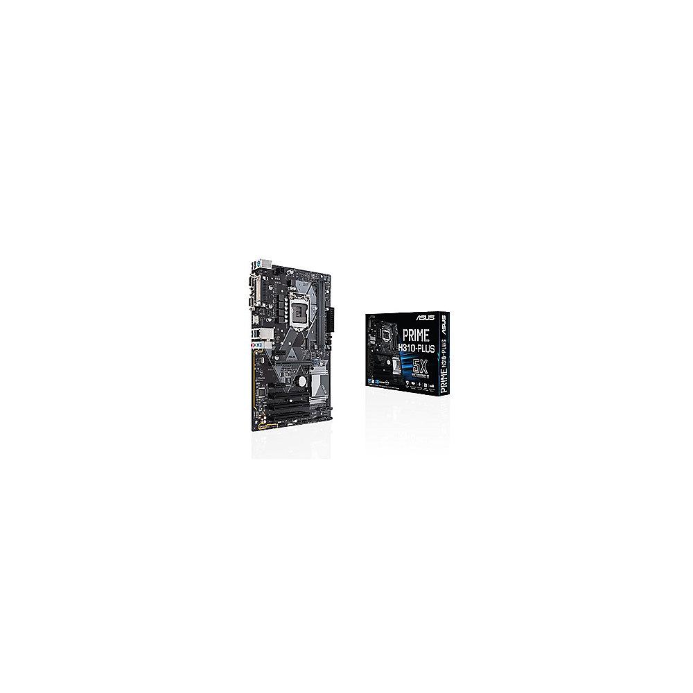 ASUS Prime H310-PLUS ATX Mainboard Sockel 1151v2 HDMI/DVI/M.2/USB3.1 (Gen 1)