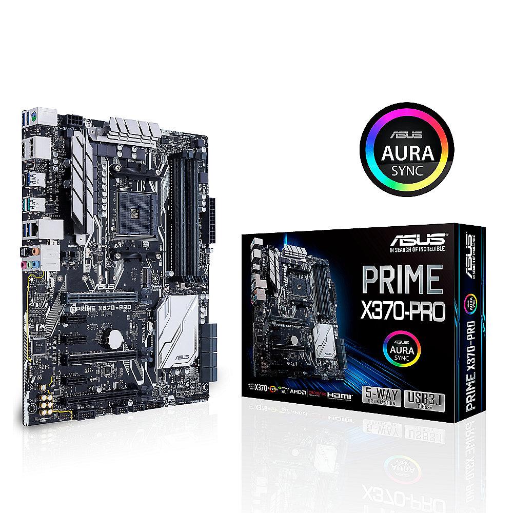 ASUS PRIME X370-PRO ATX Mainboard Sockel AM4 USB3.1(C)/SATA600/M.2