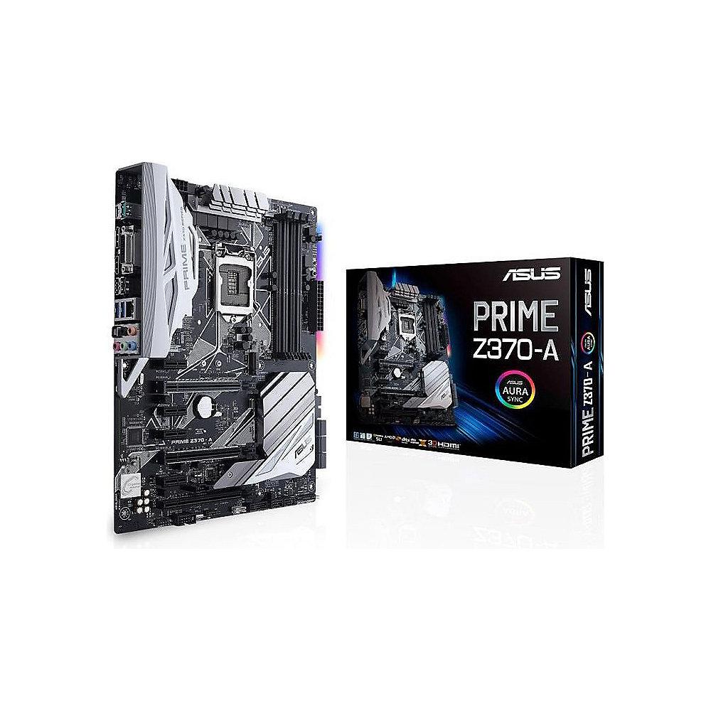 ASUS PRIME Z370-A GAMING ATX Mainboard 1151 DP/HDMI/DVI/M.2/USB3.1