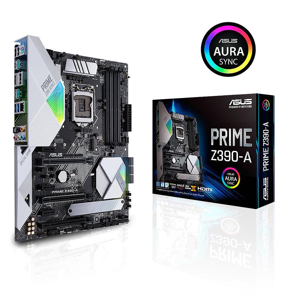 ASUS PRIME Z390-A ATX Mainboard Sockel 1151 DP/HDMI/2xM.2/USB3.1