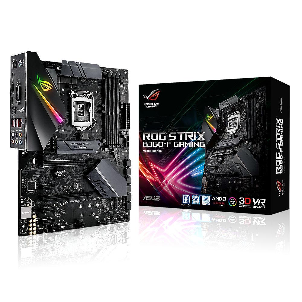 ASUS ROG STRIX B360-F GAMING ATX Mainboard 1151 DVI/HDMI/DP/M.2/USB3.1