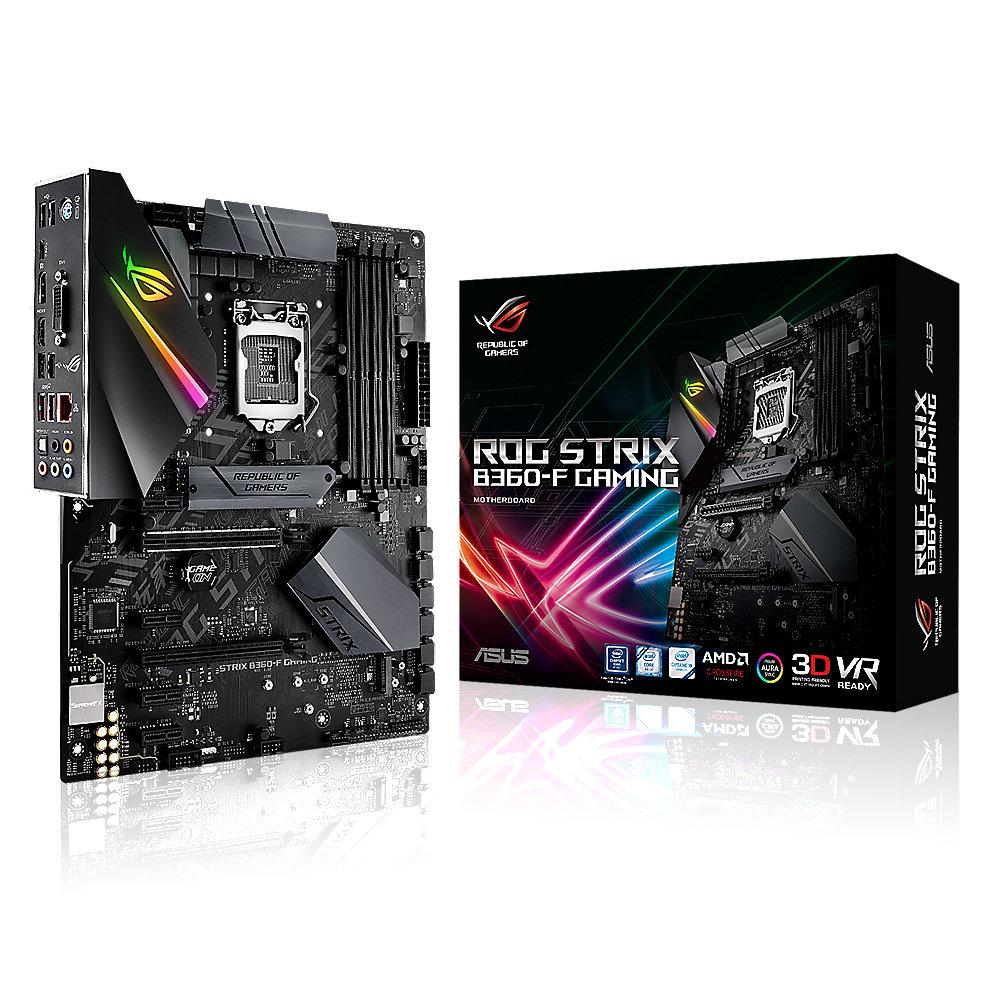 ASUS ROG STRIX B360-F GAMING ATX Mainboard 1151 DVI/HDMI/DP/M.2/USB3.1