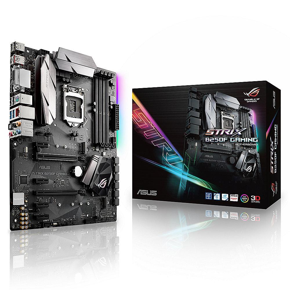 ASUS STRIX B250F GAMING ATX Mainboard Sockel 1151 (Kabylake), ASUS, STRIX, B250F, GAMING, ATX, Mainboard, Sockel, 1151, Kabylake,