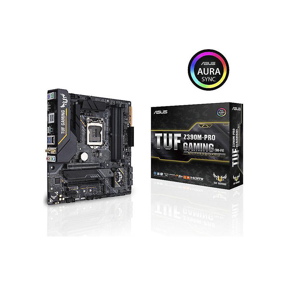 ASUS TUF Z390M-Pro GAMING WiFi mATX Mainboard 1151 HDMI/DP/2xM.2/USB3.1