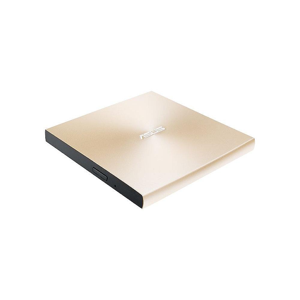 Asus ZenDrive U9M DVD Ultra Slim Brenner MDisk USB2.0/ Type C gold Mac/PC