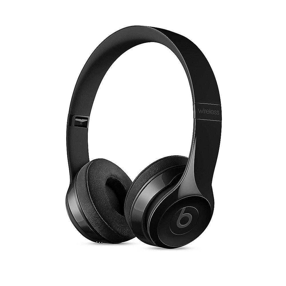 Beats Solo3 Wireless On-Ear Kopfhörer schwarz-glänzend