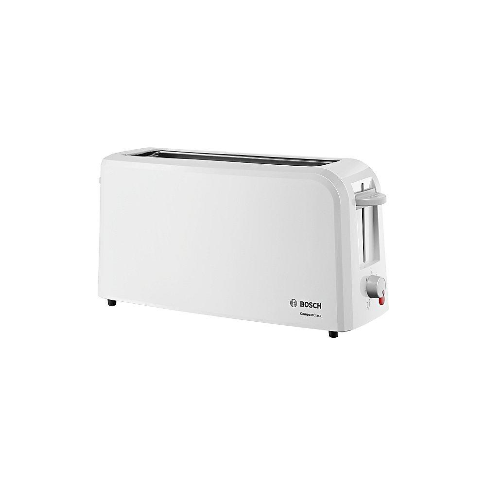 Bosch TAT3A001 CompactClass Langschlitz-Toaster weiß