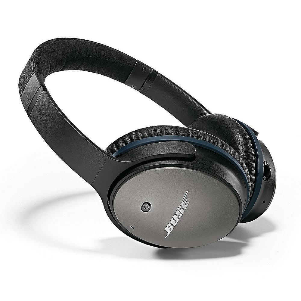 BOSE Quietcomfort 25 Over Ear Acoustic Noise Cancelling Kopfhörer Schwarz (IOS)