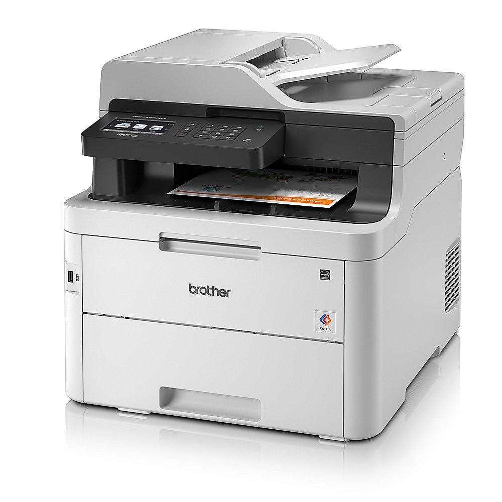 Brother MFC-L3750CDW Farblaserdrucker Scanner Kopierer Fax LAN WLAN