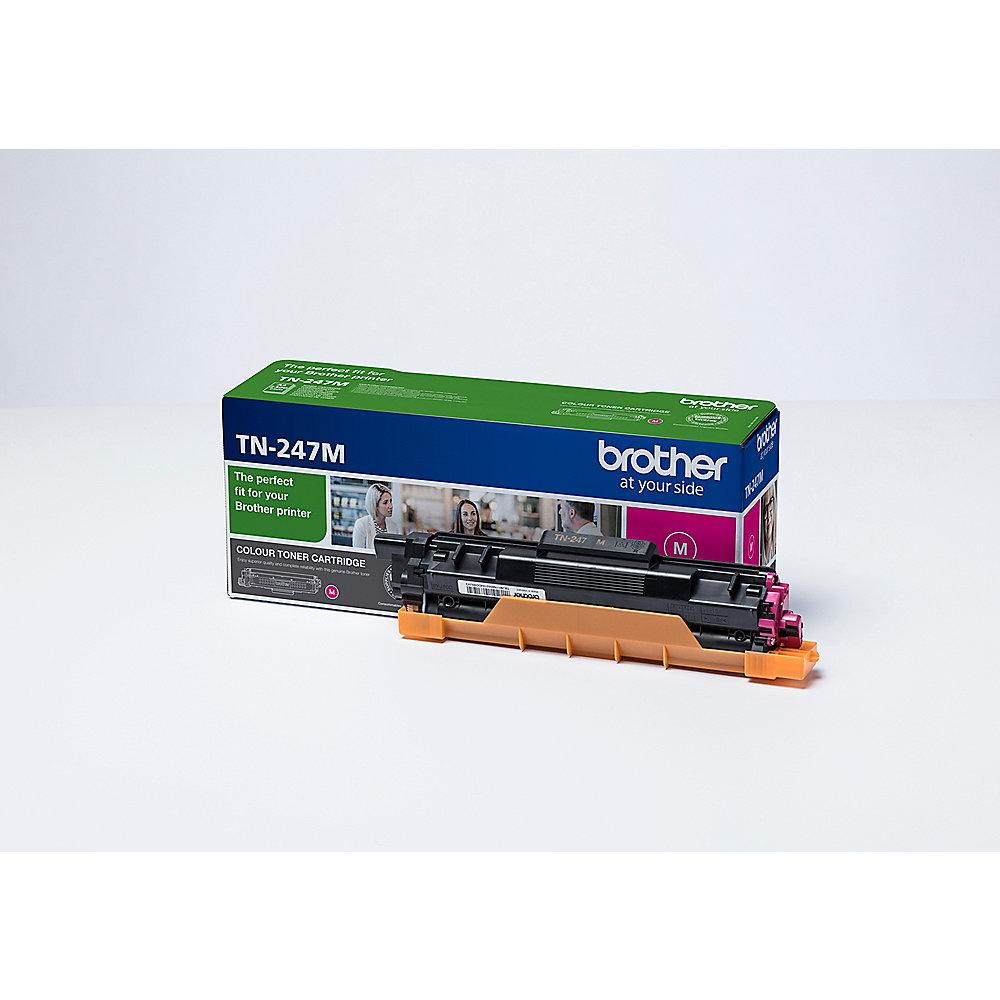 Brother TN-247M Toner Magenta für ca. 2.300 Seiten, Brother, TN-247M, Toner, Magenta, ca., 2.300, Seiten