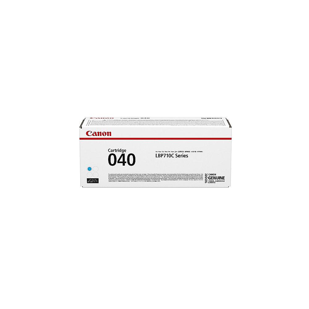 Canon 0458C001 Original Toner Cyan 040 ca. 5.400 Seiten, Canon, 0458C001, Original, Toner, Cyan, 040, ca., 5.400, Seiten