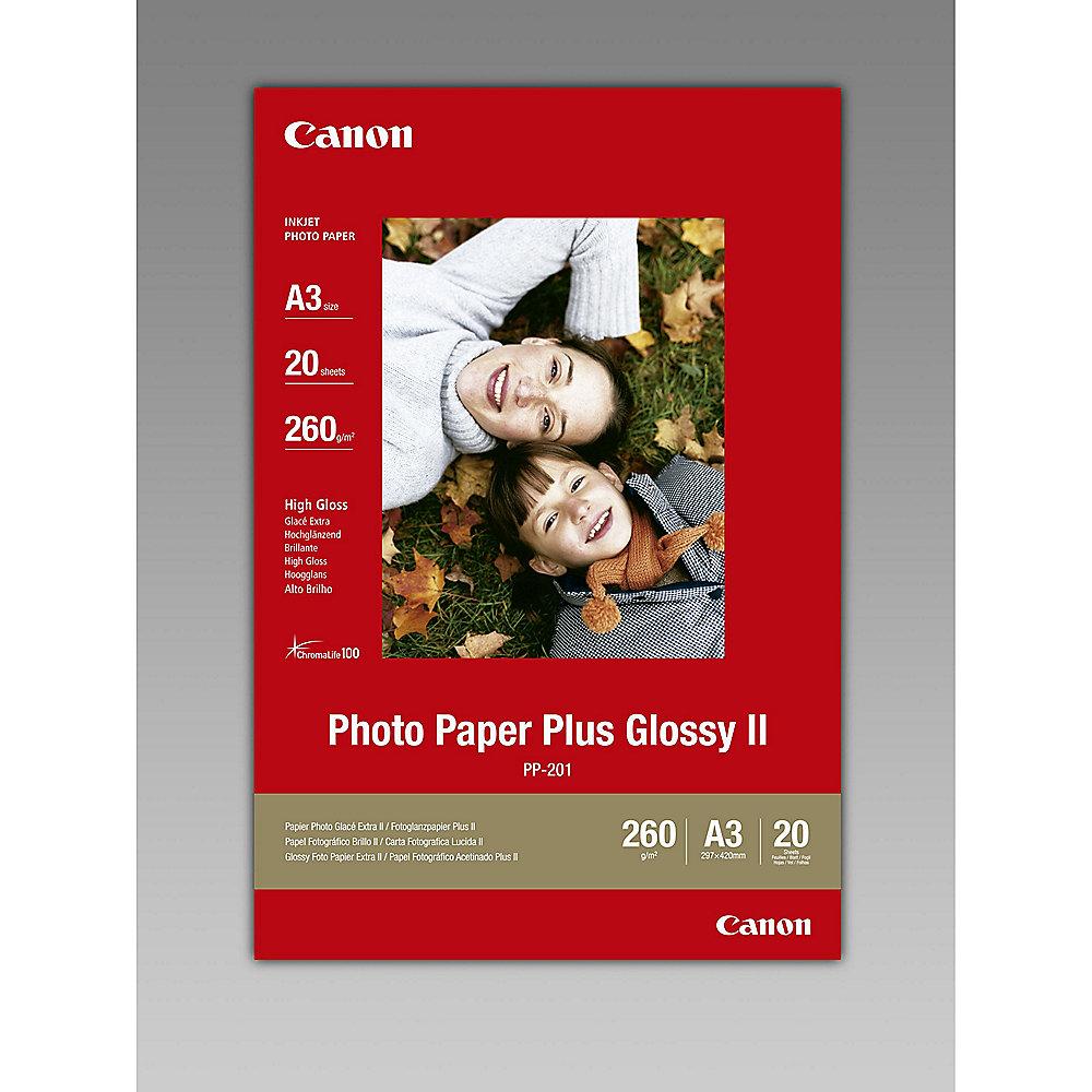 Canon 2311B020 Fotopapier, glänzend, A3, 20 Blatt, Canon, 2311B020, Fotopapier, glänzend, A3, 20, Blatt