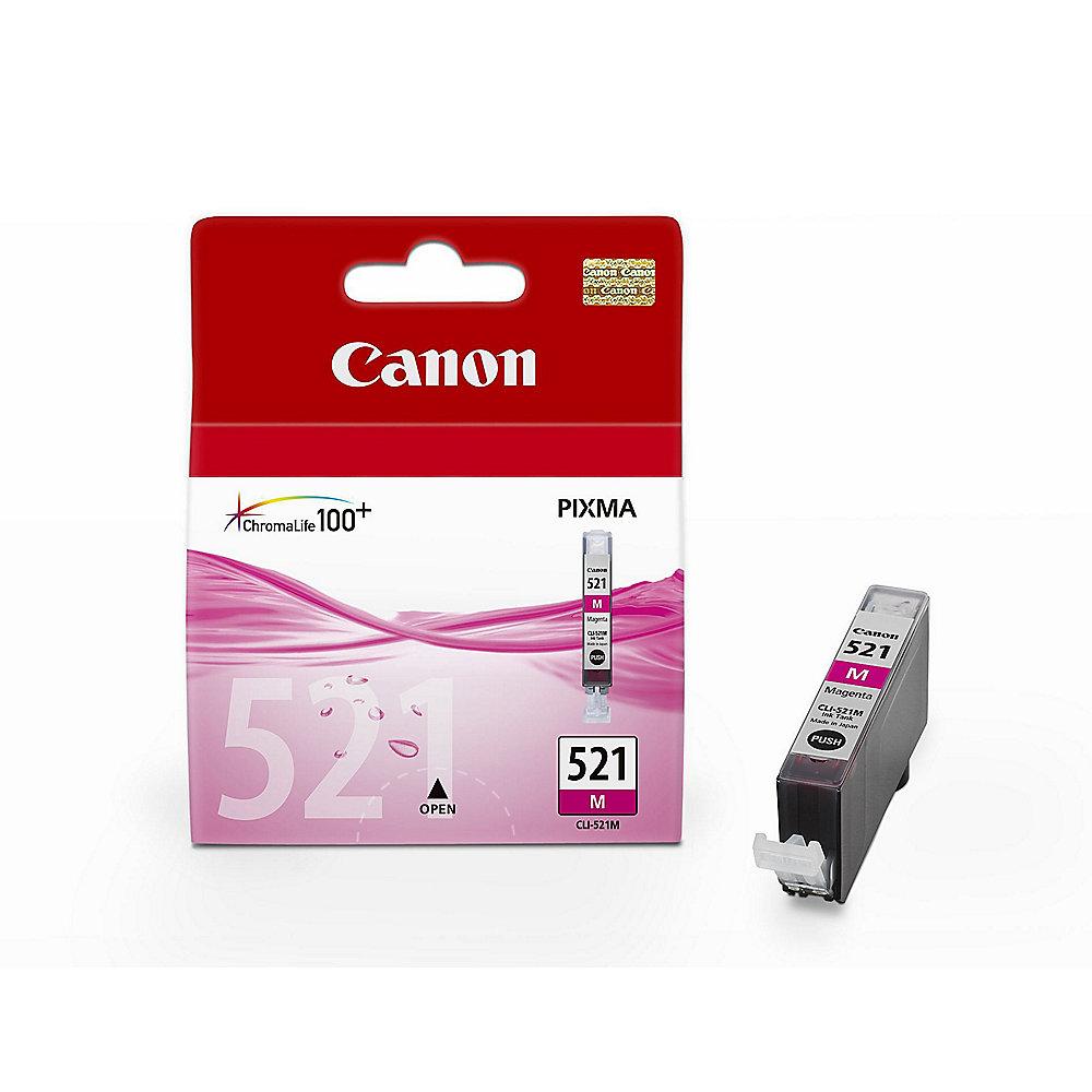 Canon CLI-521M Original Druckerpatrone Magenta 2935B001